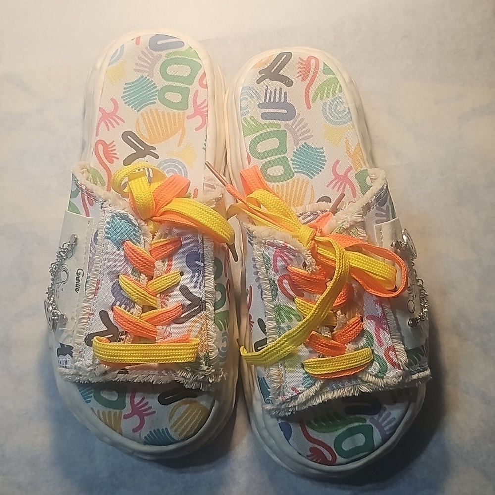 Graffiti Unique Workwear Slides